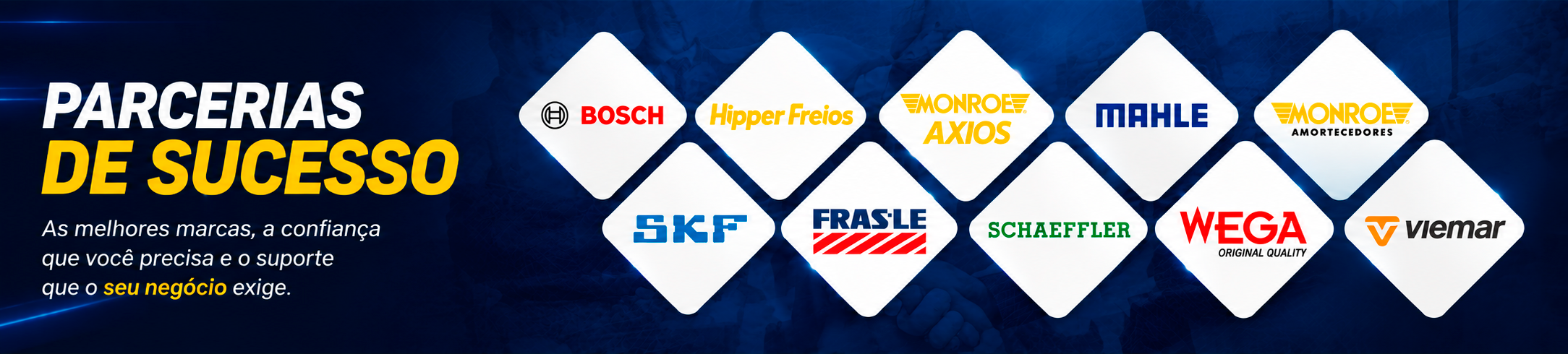 Parcerias de Sucesso com Grandes Marcas
